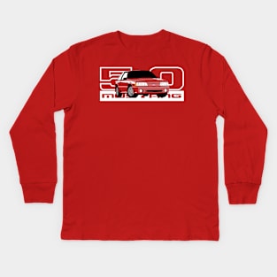 1991-93 Mustang GT Fox Kids Long Sleeve T-Shirt